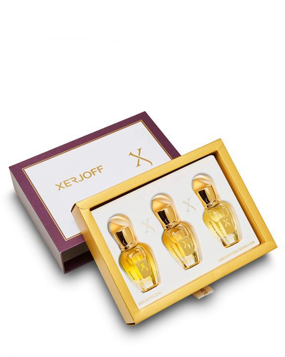 Xerjoff Discovery Set III - Naxos EDP + Alexandia II Parfum + Golden Dallah Parfum 3x15ml